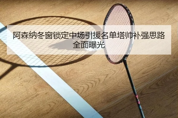 阿森纳冬窗锁定中场引援名单塔帅补强思路全面曝光 - MILANSPORT
